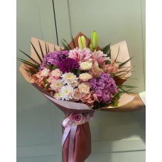 Pembe Düşler karışık  Buketi