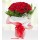 41 adet kırmızı  gül buketi